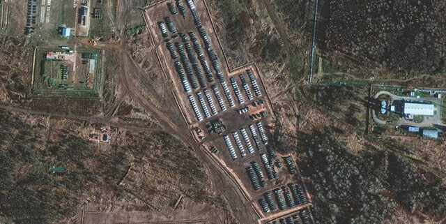 Опубликованы новые спутниковые снимки с доказательствами продолжающегося наращивания сил российской армии у границы с Украиной