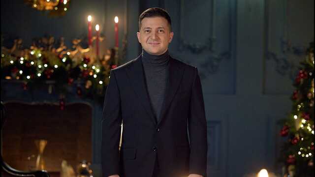 Рождественское поздравление Зеленского появилось в сети