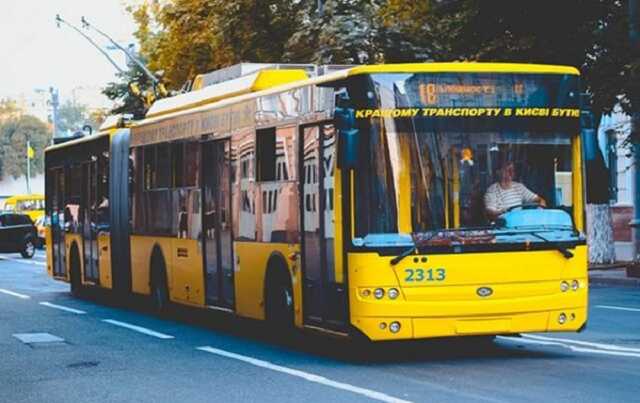 В Киеве троллейбусы изменят маршрут