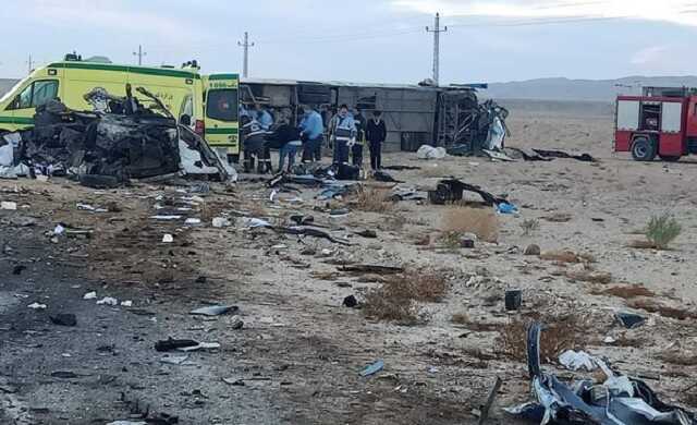 В ДТП с пассажирским автобусом в Египте погибло 16 человек, еще 18 пострадали