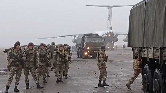 Россия назвала дату завершения вывода войск ОДКБ из Казахстана