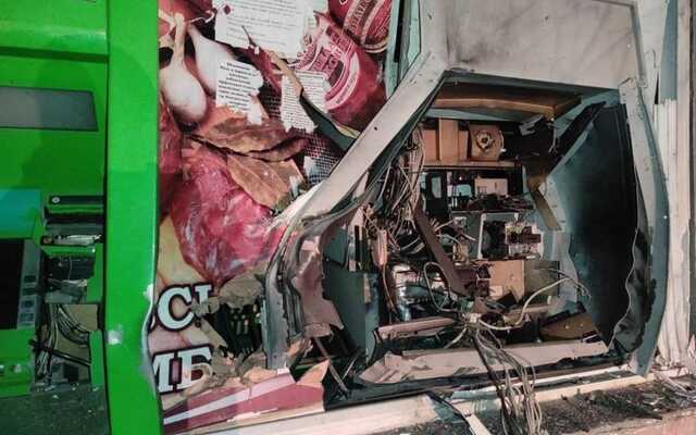 В Днепропетровской области преступники с помощью тротиловых шашек взорвали банкомат