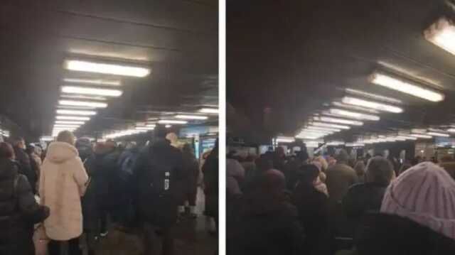 В работе общественного транспорта в Киеве произошел сбой