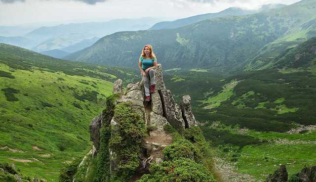 В горах Словакии молодая украинка упала с 400-метровой высоты