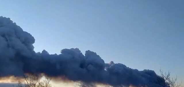 Столбы дыма протяженностью в километр: в Одесской области горел национальный парк