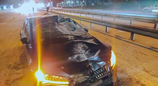 В Днепре "Шкода" сбила мужчину: от удара ему оторвало ногу