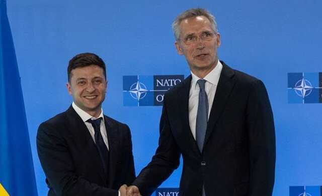 Зеленский и генсек НАТО обсудили ситуацию вокруг Украины