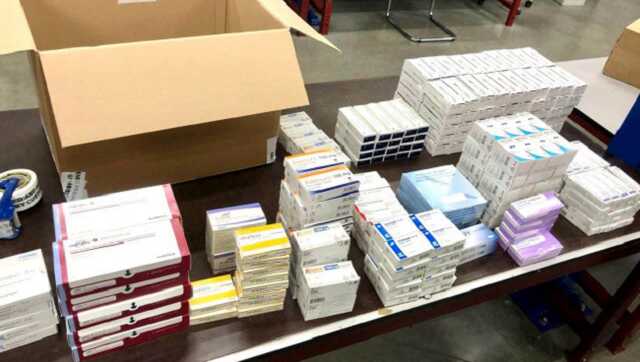 Киевские таможенники выявили в посылке из Стамбула медпрепараты на 700 тысяч гривен