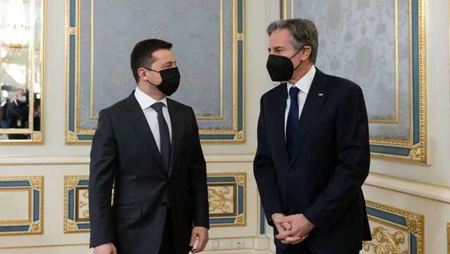 Зеленский пошутил об американской разведке на встрече с Блинкеном