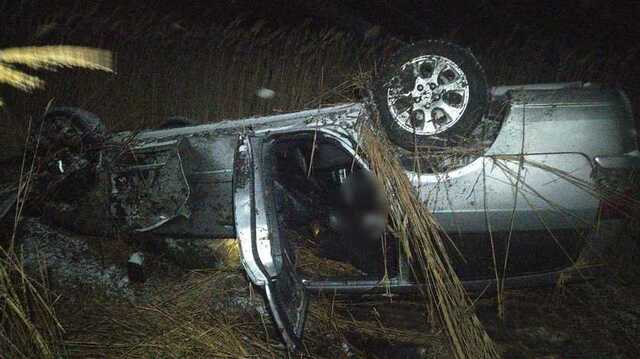 В Одесской области пьяный водитель слетел в кювет и перевернулся: погибла девушка