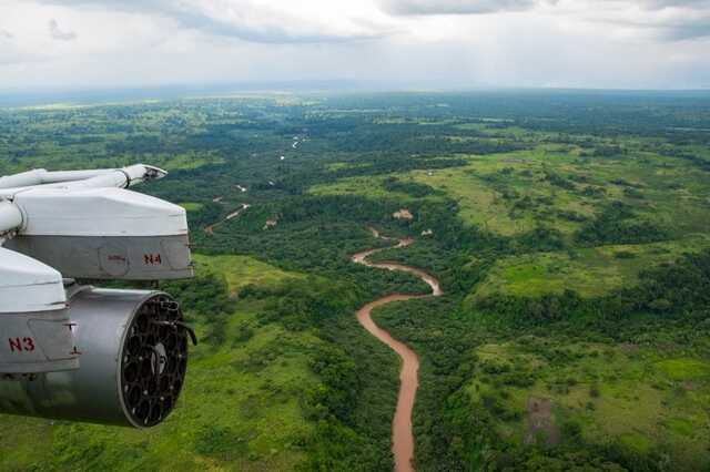 Украинские миротворцы уничтожили военную базу боевиков в ДР Конго