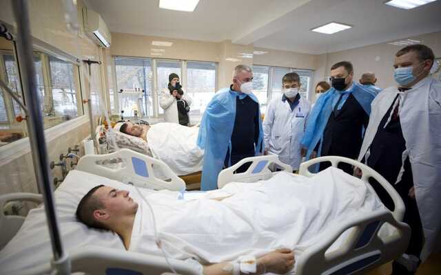 В МВД рассказали, как чувствуют себя раненые в Днепре нацгвардейцы