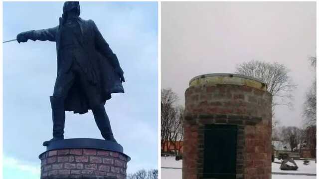В Полтаве назвали памятник Суворову "элементом советской пропаганды" и демонтировали его