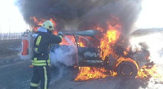 В Кировоградской области на трассе столкнулись "Skoda" и "Audi"
