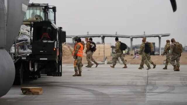 В Польшу прибыла первая группа американских десантников, отправленных для усиления восточного фланга НАТО