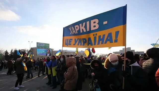 “Харьков – это Украина“: на марш, который хотели запретить, вышли тысячи человек