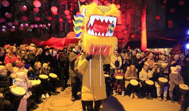 В Днепре впервые масштабно отпраздновали Китайский Новый год