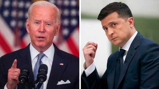 Байден пообещал Зеленскому быструю и решительную реакцию на агрессию РФ, - Белый дом