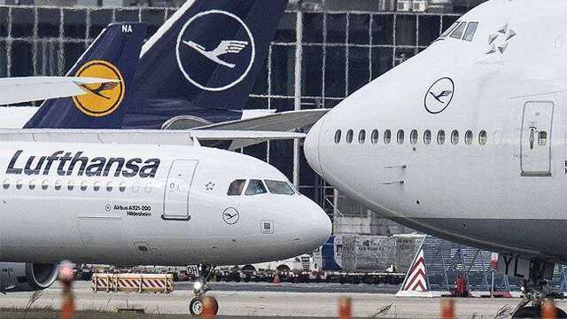 Lufthansa продолжает осуществлять рейсы в Украину