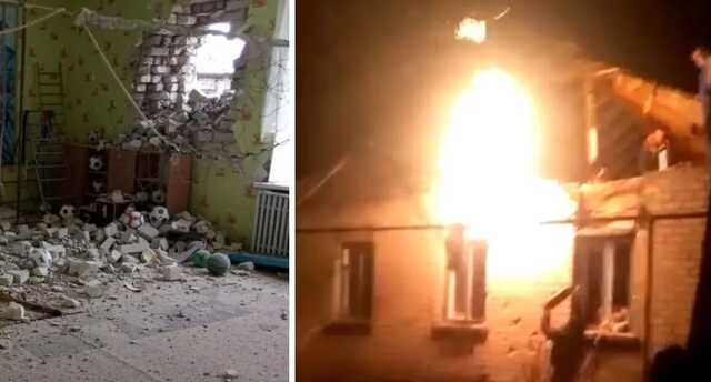 Оккупанты снова ударили по Станице Луганской: снаряд попал в жилой дом