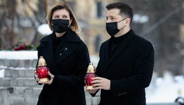 Вечная память Героям Небесной Сотни, – Зеленские почтили погибших на Майдане