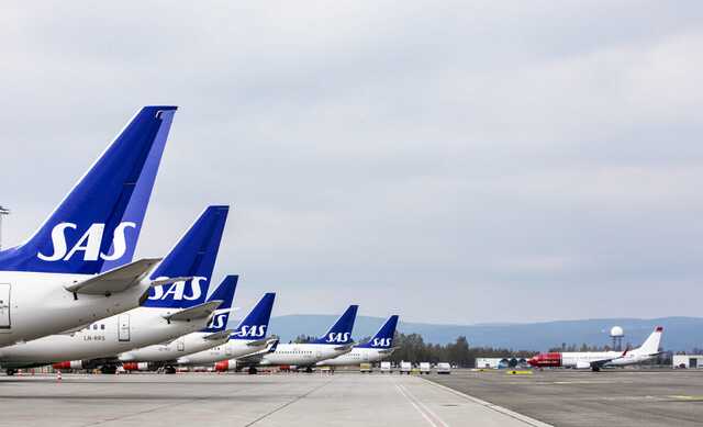Скандинавская авиакомпания SAS прекращает полеты над Украиной