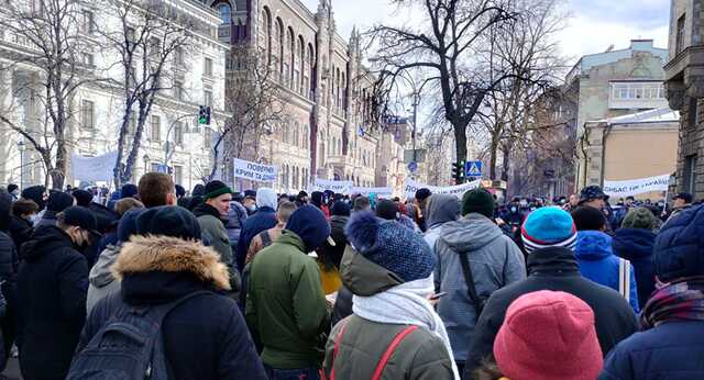 На Аллее Небесной Сотни активисты требовали расследования событий на Майдане, – СМИ
