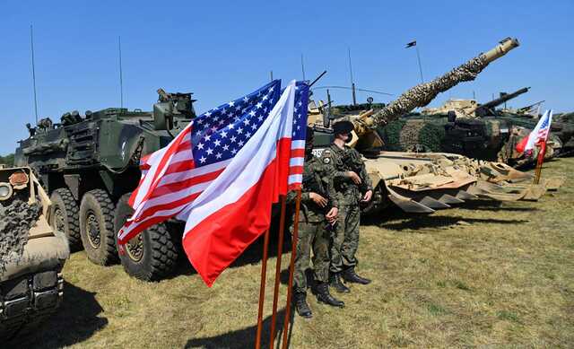 Возле украинской границы начались польско-американские военные учения