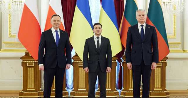 Президенты Польши и Литвы прибыли с визитом в Украину на фоне агрессии РФ