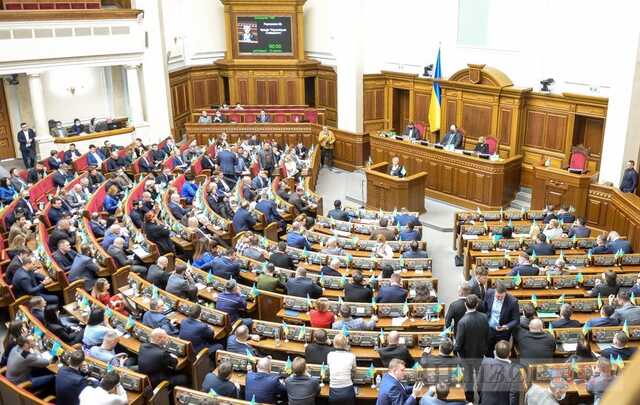 Рада ввела военное положение в Украине