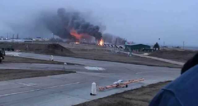 "А кто это сделал?" На аэродроме Миллерово в Ростовской области гремят взрывы