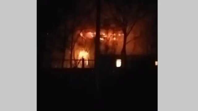 По Запорожью нанесен сильный авиаудар, загорелось троллейбусное депо