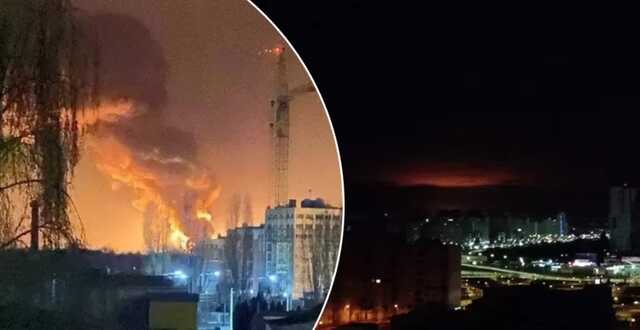 Оккупанты начали новую атаку. В центре Киева – мощный взрыв, по Василькову ударили ракетами