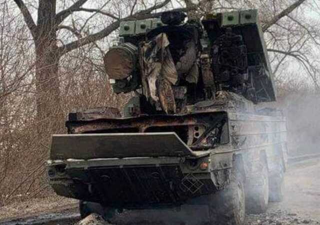 Уничтожена "Оса" и БТРы: под Тростянцом разгромили колонну оккупантов