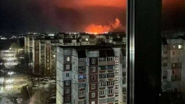 В Житомире недалеко от домов раздался мощный взрыв