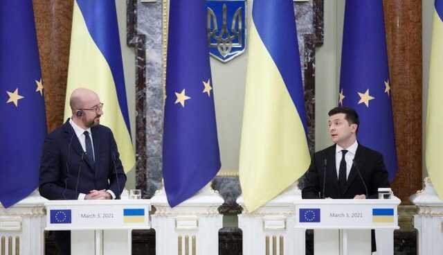 Зеленский обсудил с Мишелем членство Украины в ЕС: ожидаем позитивные сигналы
