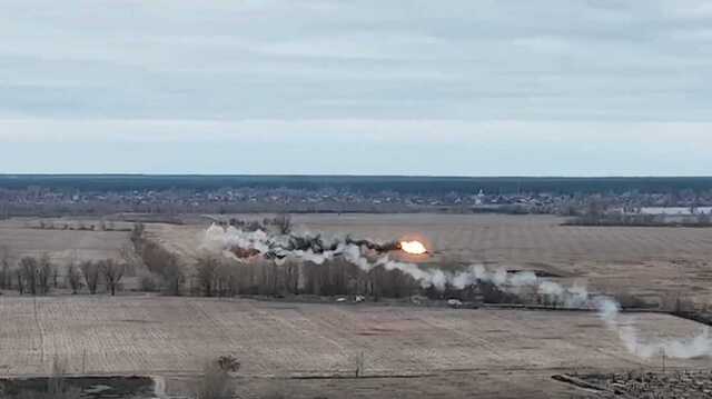 Украинские герои сбили российский боевой вертолет: эпическое видео