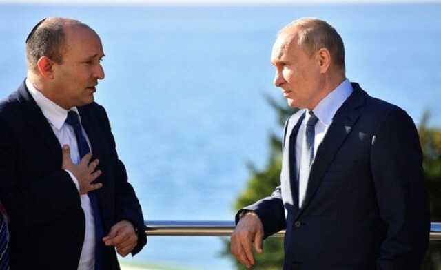 Премьер-министр Израиля встретился с Путиным для обсуждения войны в Украине
