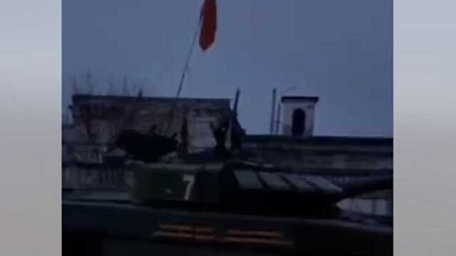 В Сумах военные забрали у россиян парадный танк