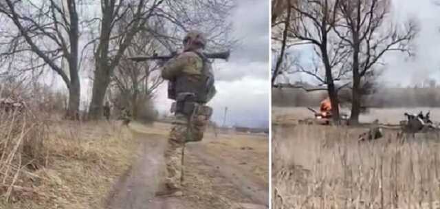 На Киевщине КОРД уничтожил два вражеских танка