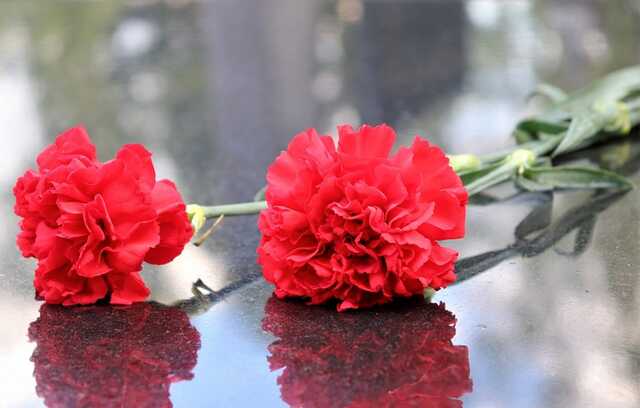 В Херсоне оккупантов встретили двумя гвоздиками с черной лентой