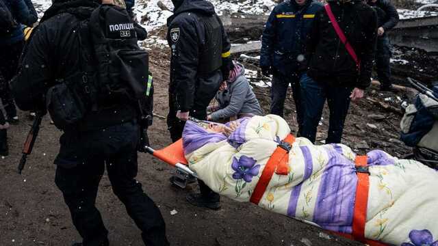 Карта маршрутов, по которым будут эвакуировать людей в Киевской области