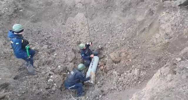 Большая и опасная: в Одесской области саперы уничтожили бомбу ОФАБ-250