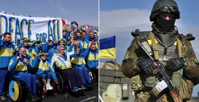 Патриотическое обращение к защитникам Украины от паралимпийцев из Пекина