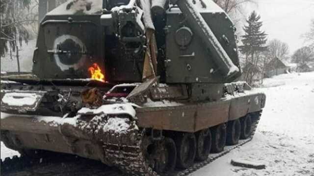 На Черниговщине украинцы уничтожили вражескую гаубицу "Мста-С"