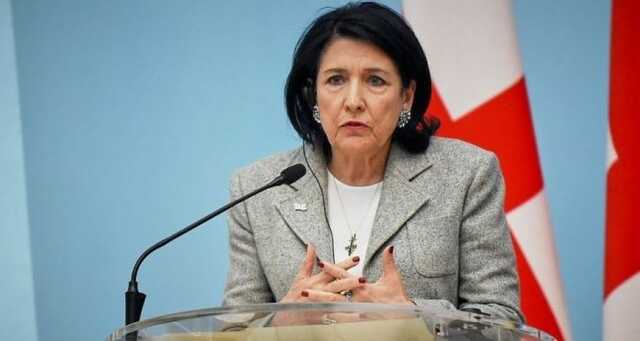 Президент Грузии обратилась к Зеленскому