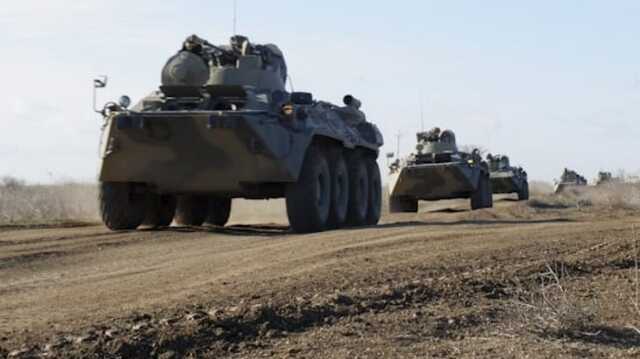 Под Киевом уничтожена колонна техники врага: видео сокрушительного удара