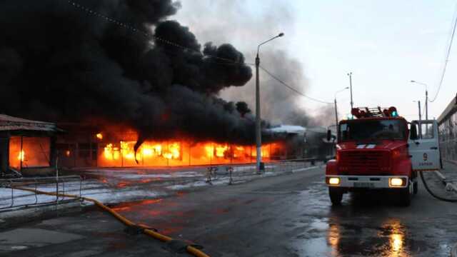 Пожар на "Барабашово", который обстреляли оккупанты, локализован, – Терехов