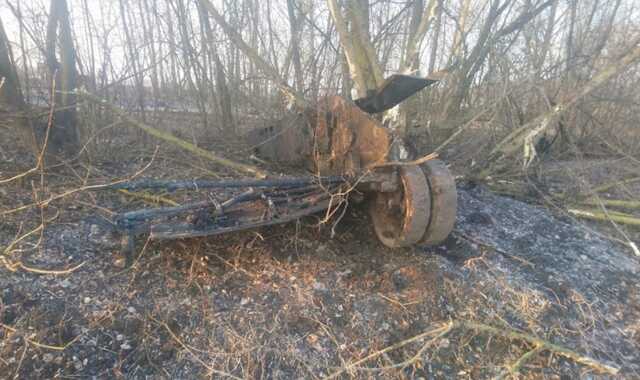 В Черниговской области ВСУ уничтожили очередную колонну вражеской техники