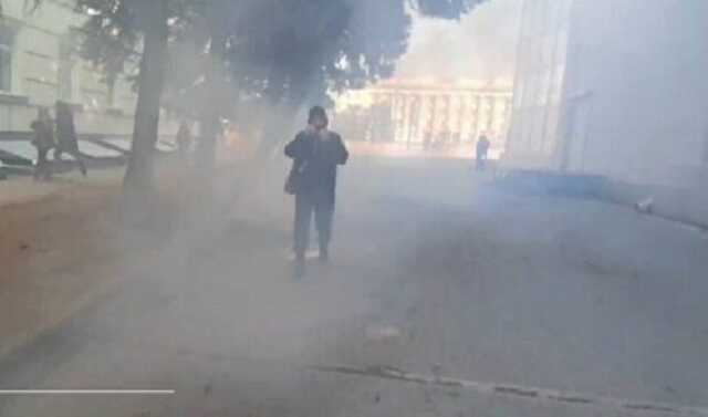 Оккупанты пытались разогнать митинг в Славутиче, есть раненые